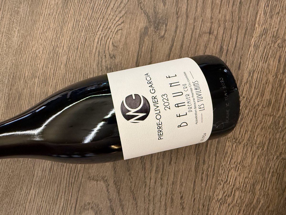 PIERRE OLIVIER GARCIA BEAUNE 1ER CRU LES TUVILAINS 2023
